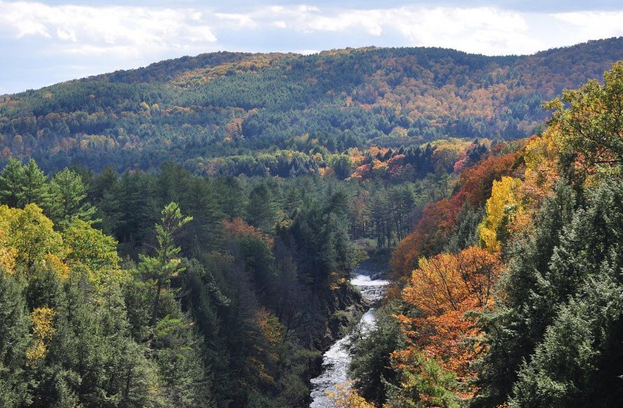 Quechee State Park, Vermont, USA